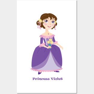 Princess Violet Posters and Art